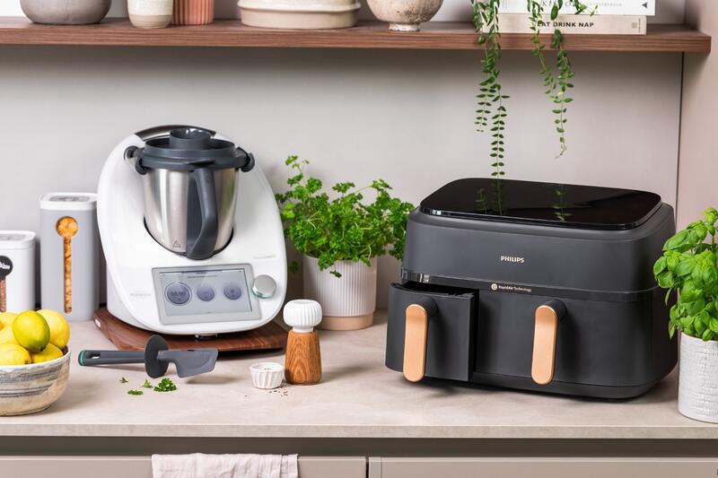 Thermomix® und Philips Dual Basket Airfryer