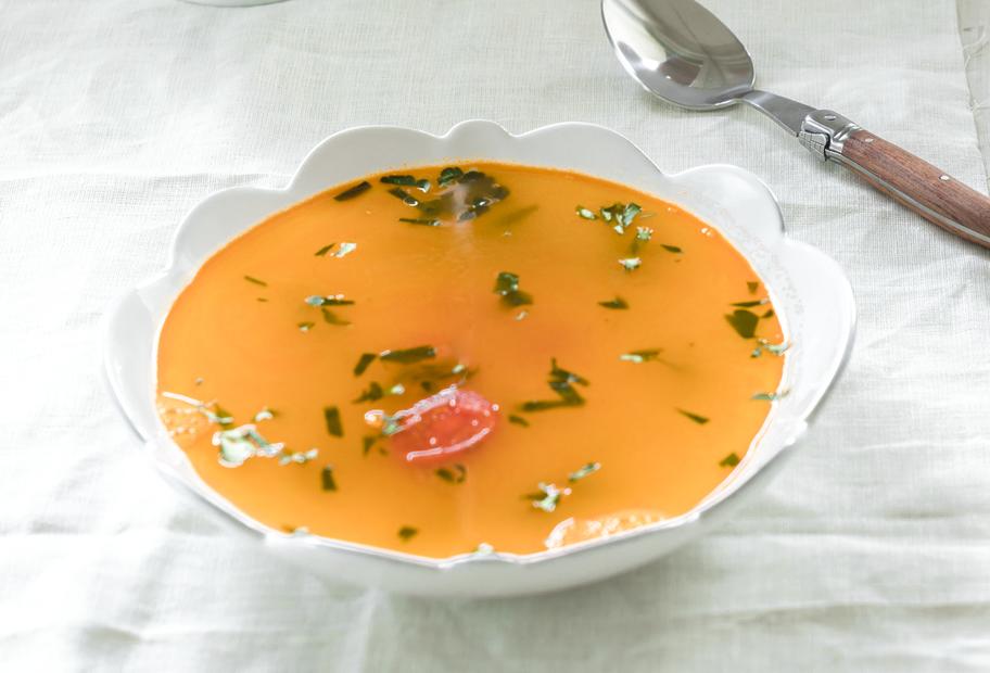 Klare Tomatensuppe für den Thermomix®