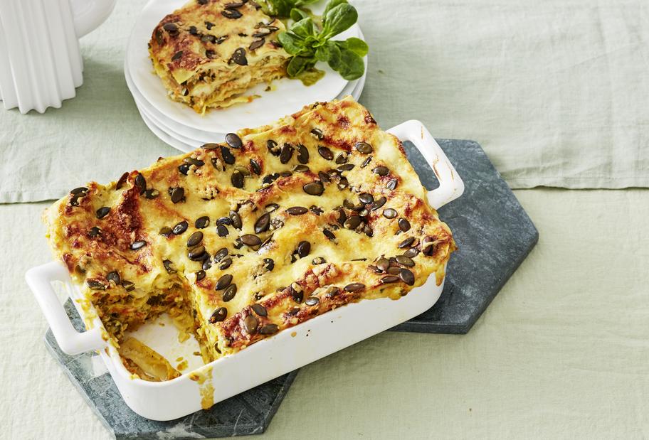 Winterliche Karotten-Wirsing-Lasagne für den Thermomix®