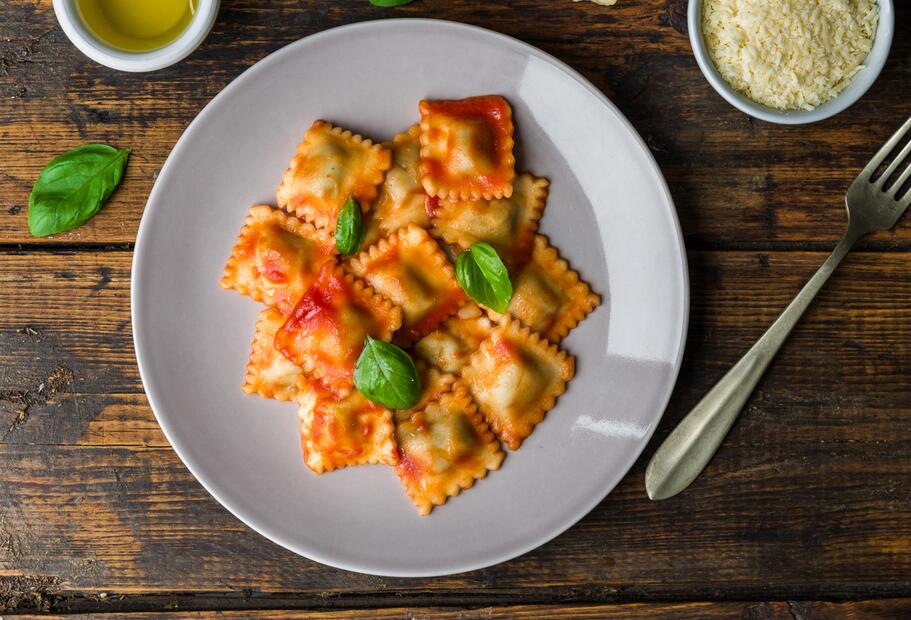 Ravioli in Tomatensoße mit dem Thermomix® | ZAUBERTOPF