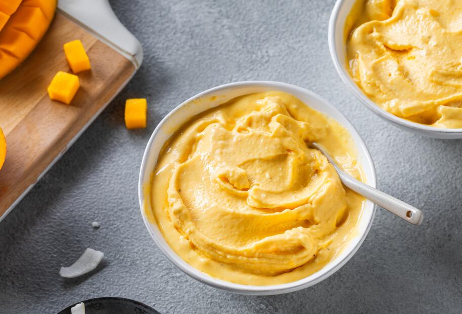 Mango-Bananen-Nicecream für den Thermomix®