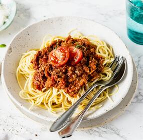 Einfache Thunfisch-Spaghetti aus 6 Zutaten